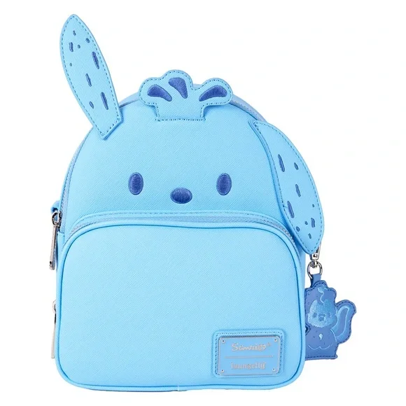 NWT Loungefly Sanrio Pochacco convertible mini backpack - Picture 1 of 5